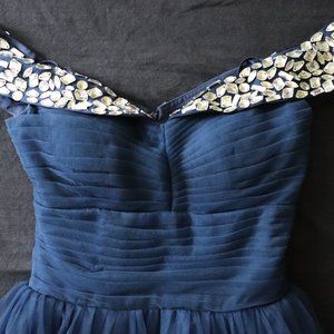 Cinderella Magical Navy Ball Gown